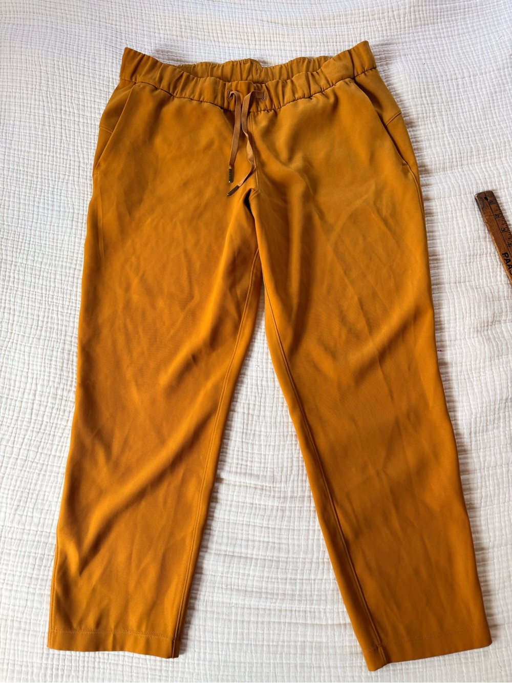 lululemon athletica Mustard Jogger Pants